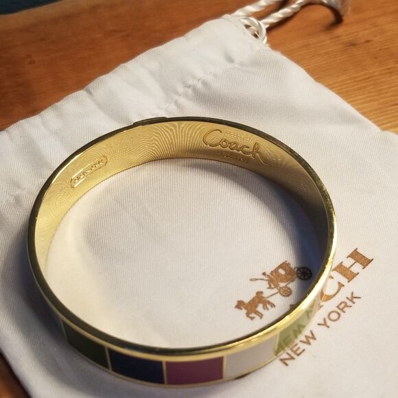 Coach Multicolored Bangle Bracelette - Picture 3 of 6